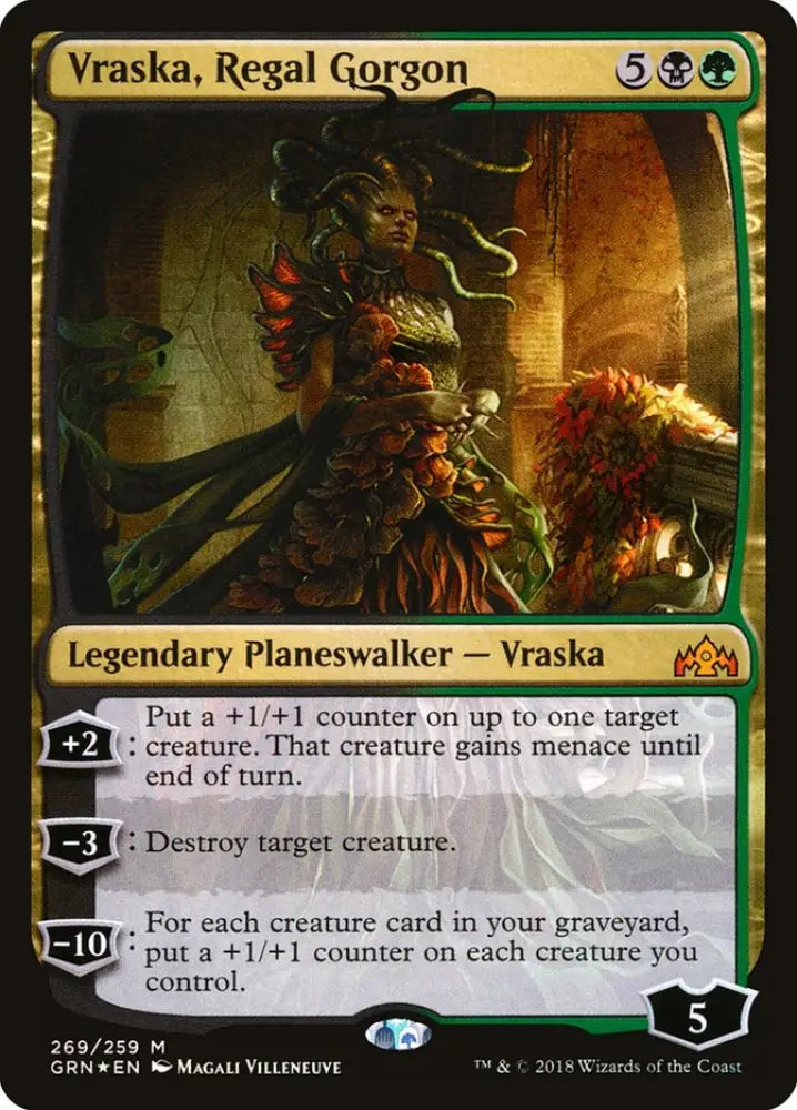 Vraska Regal Gorgon [Guilds of Ravnica] - MTG Single