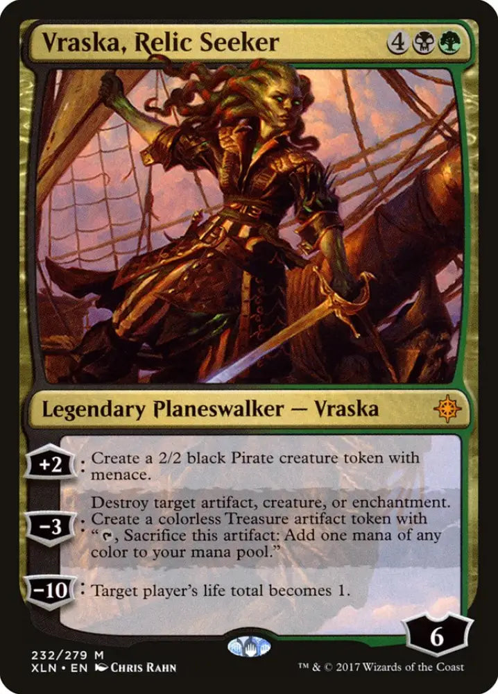 Vraska Relic Seeker [Ixalan] - MTG Single