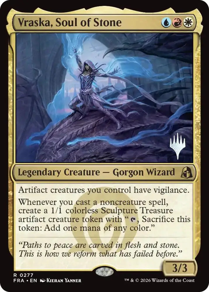 Vraska, Soul of Stone (277) [Reality Fracture Promos]