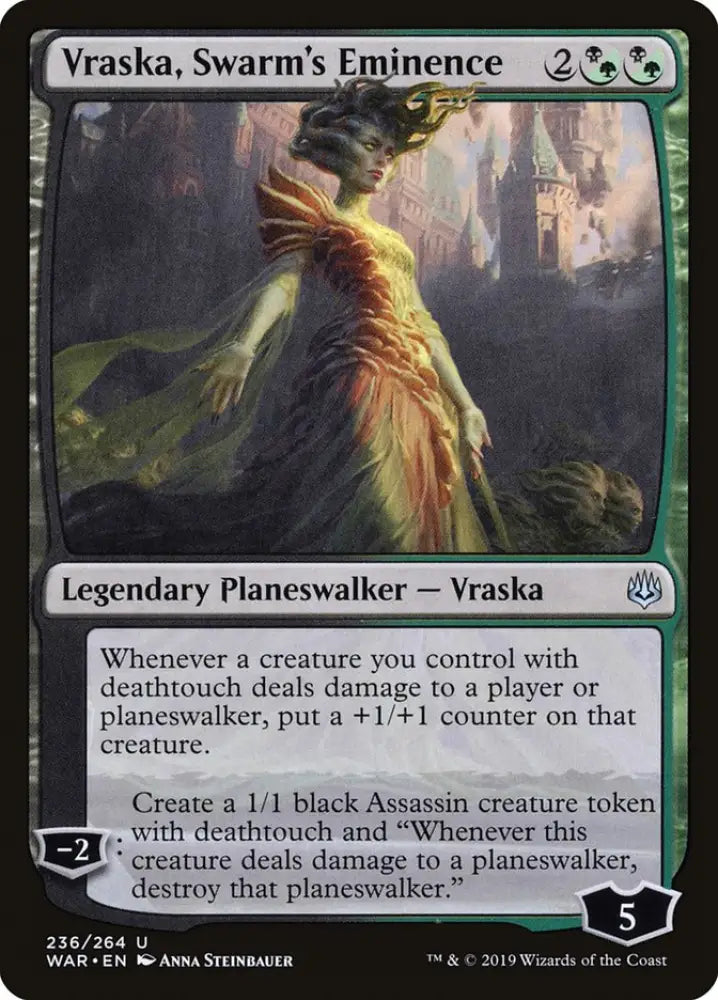 Vraska Swarm’s Eminence [War of the Spark] - MTG Single