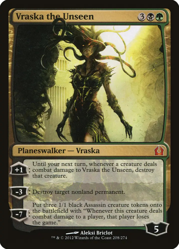 Vraska the Unseen [Return to Ravnica] - MTG Single