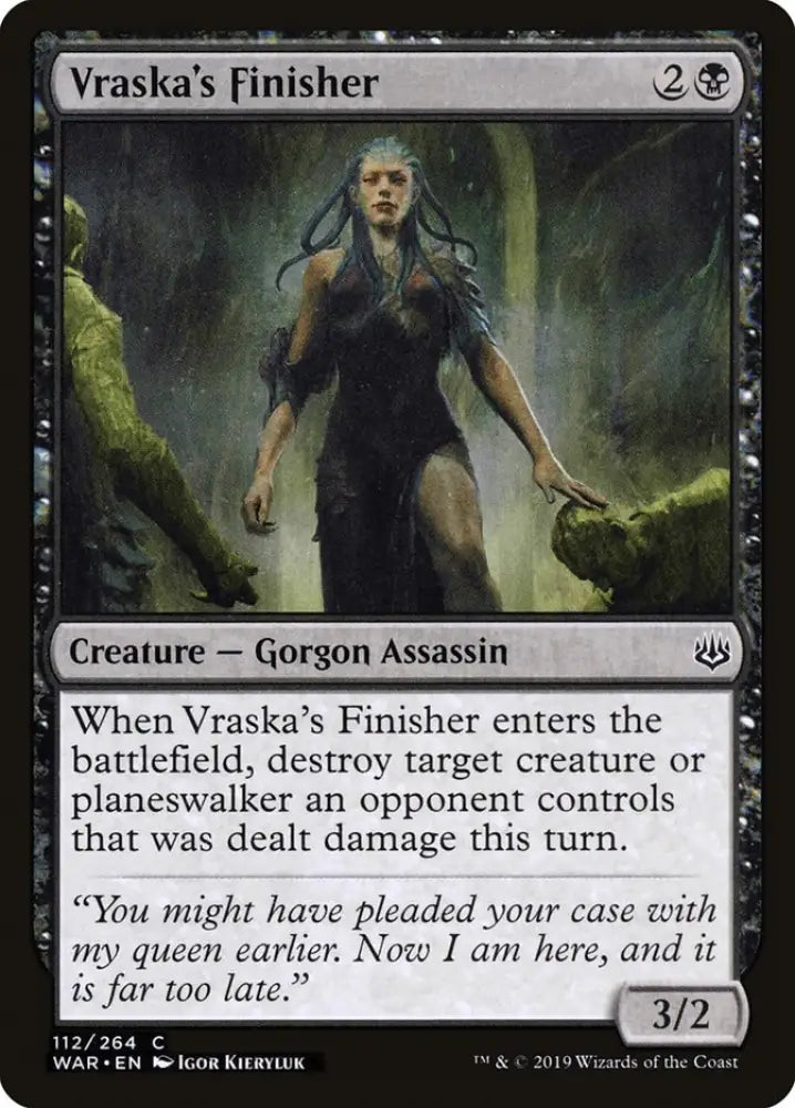Vraska’s Finisher [War of the Spark] - MTG Single