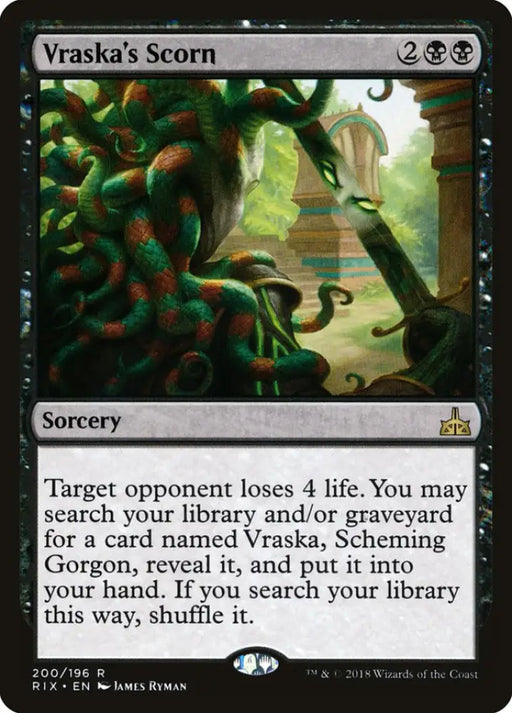 Vraska’s Scorn [Rivals of Ixalan] - MTG Single