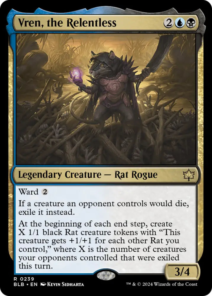 Vren the Relentless [Bloomburrow] - MTG Single
