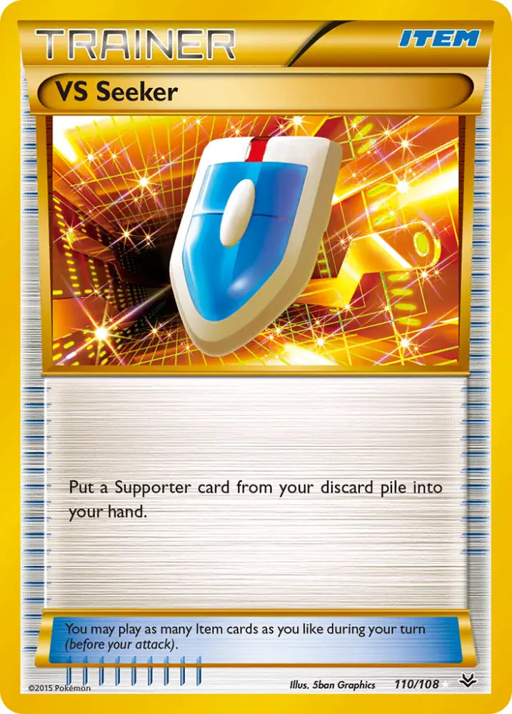 VS Seeker (110/108) [XY: Roaring Skies] - Pokemon Single
