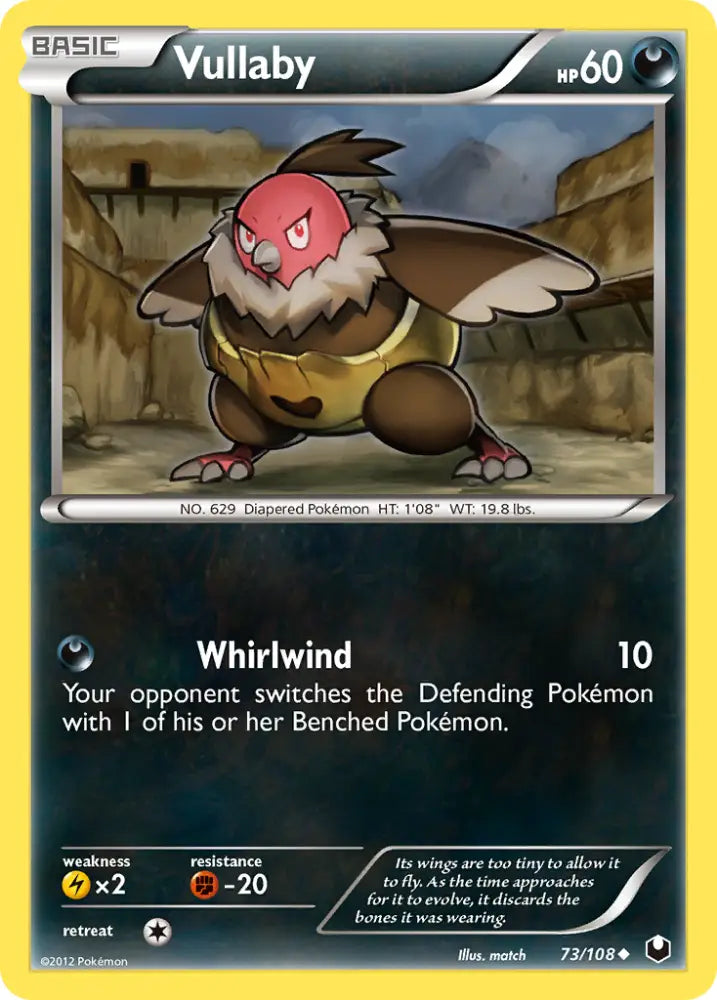 Vullaby (73/108) [Black & White: Dark Explorers] - Pokemon Single