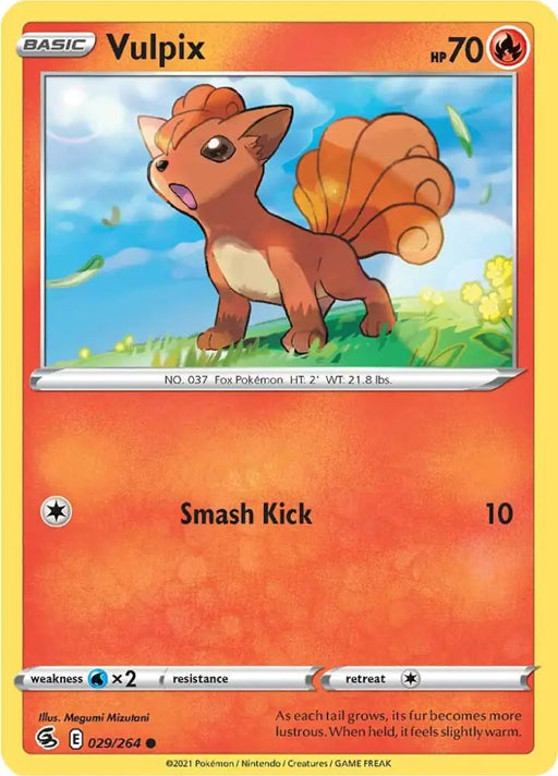 Vulpix (029/264) [Sword & Shield: Fusion Strike] - Pokemon Single