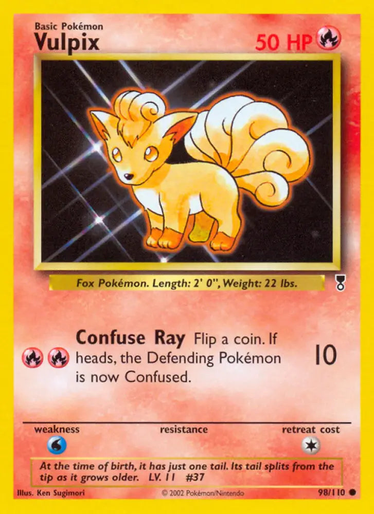 Vulpix (98/110) [Legendary Collection] - Pokemon Single