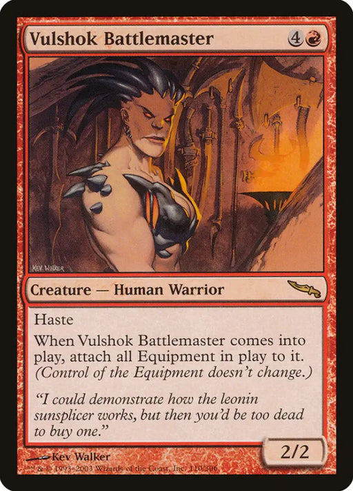Vulshok Battlemaster [Mirrodin] - MTG Single