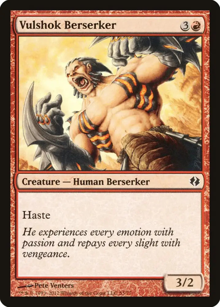 Vulshok Berserker [Duel Decks: Venser vs. Koth] - MTG Single