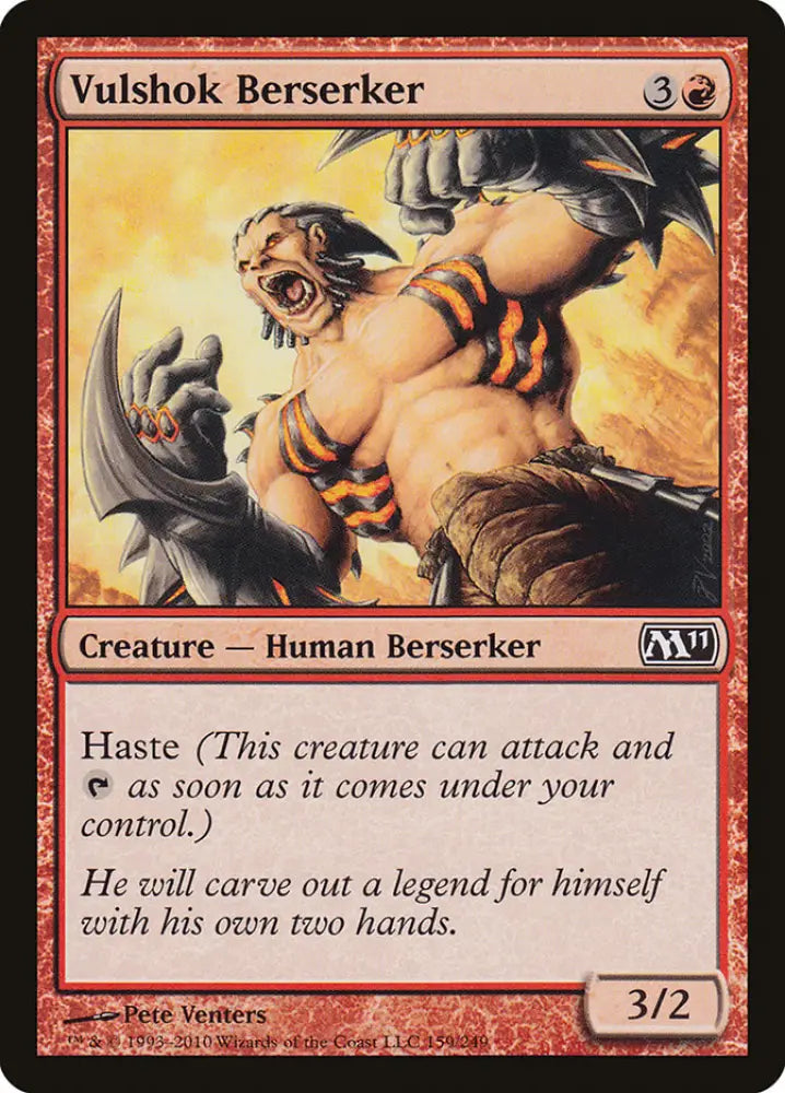 Vulshok Berserker [Magic 2011] - MTG Single