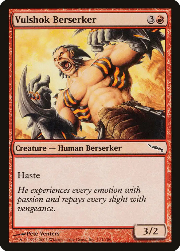 Vulshok Berserker [Mirrodin] - MTG Single