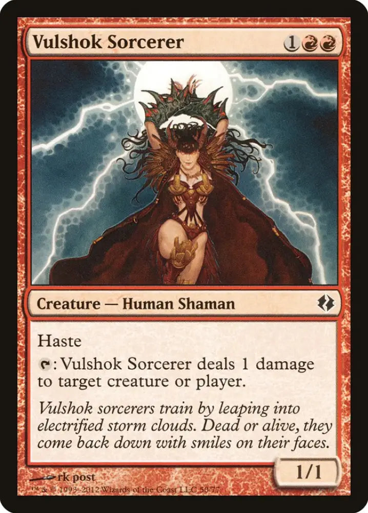 Vulshok Sorcerer [Duel Decks: Venser vs. Koth] - MTG Single