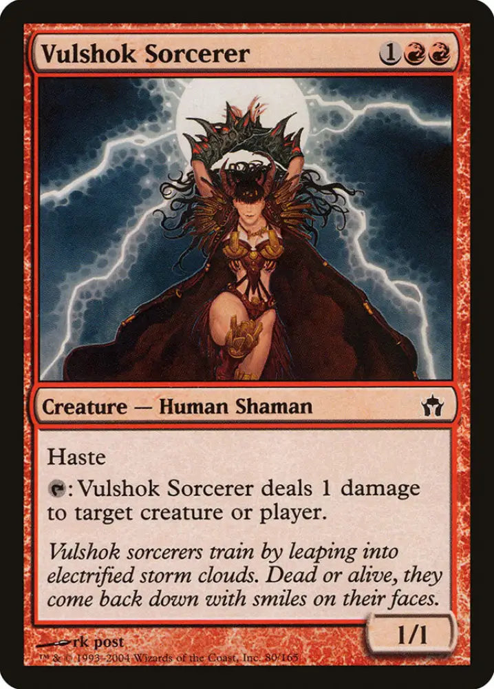 Vulshok Sorcerer [Fifth Dawn] - MTG Single