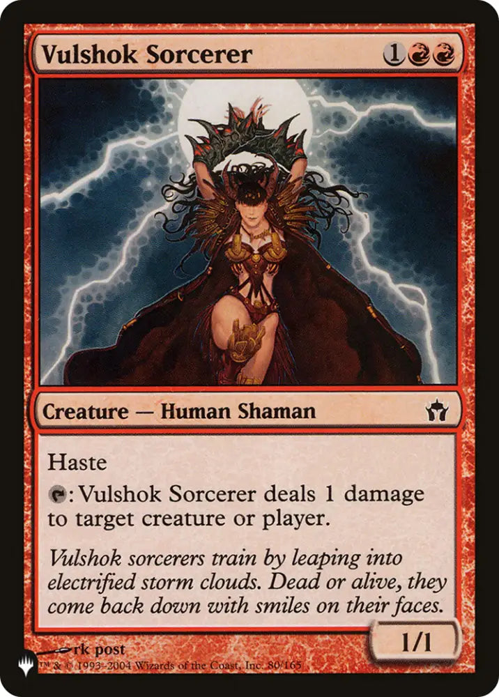 Vulshok Sorcerer [The List] - MTG Single