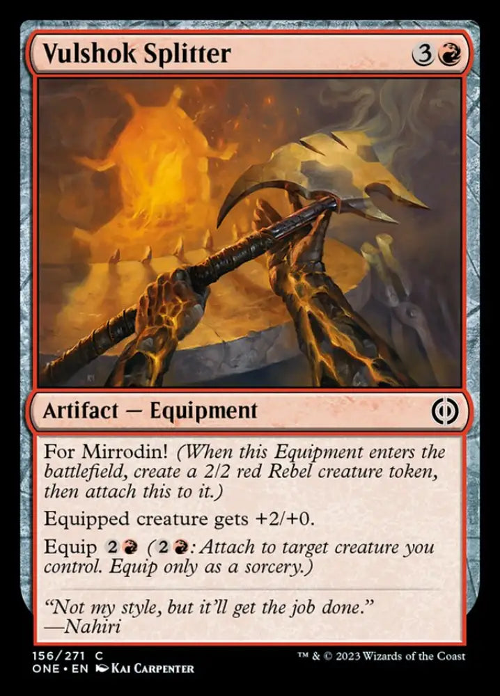 Vulshok Splitter [Phyrexia: All Will Be One] - MTG Single