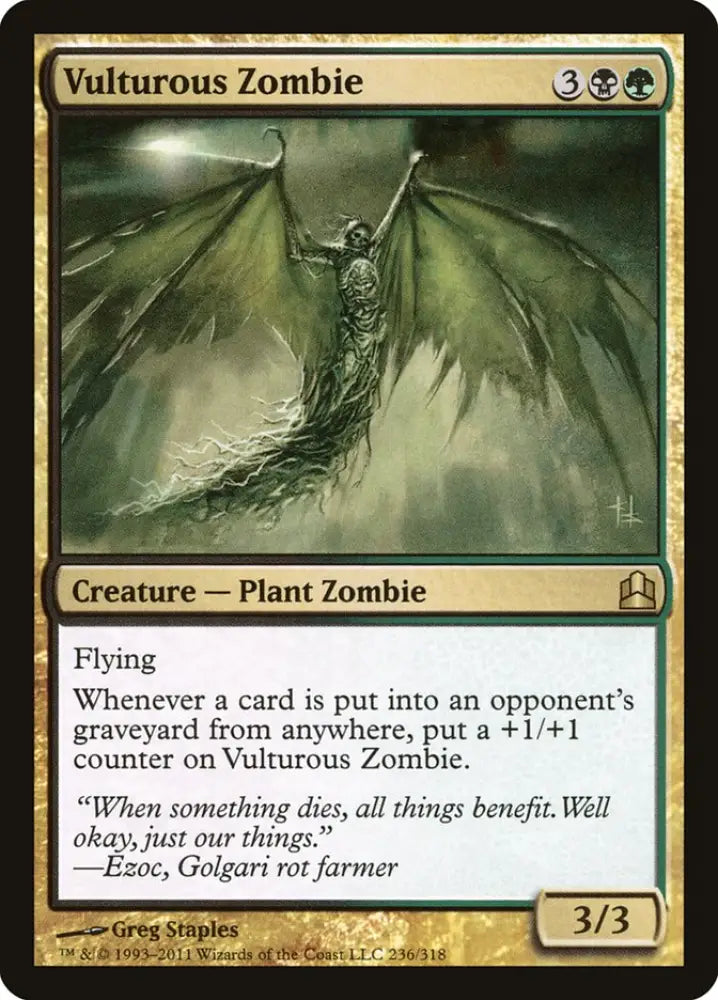 Vulturous Zombie [Commander 2011] - MTG Single