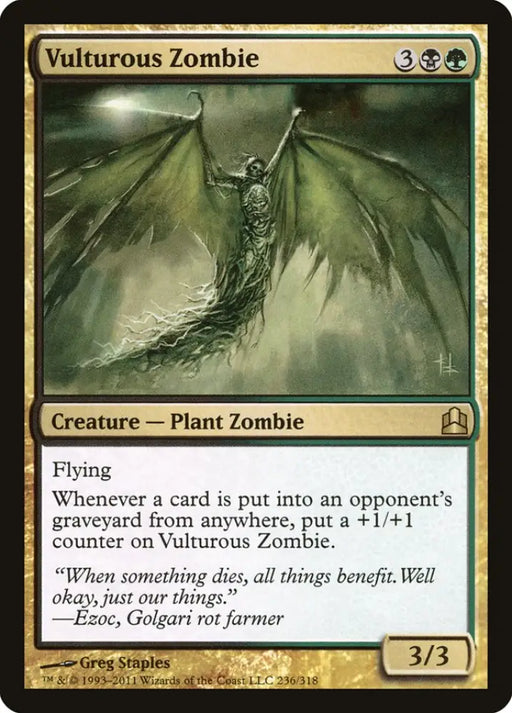 Vulturous Zombie [Commander 2011] - MTG Single