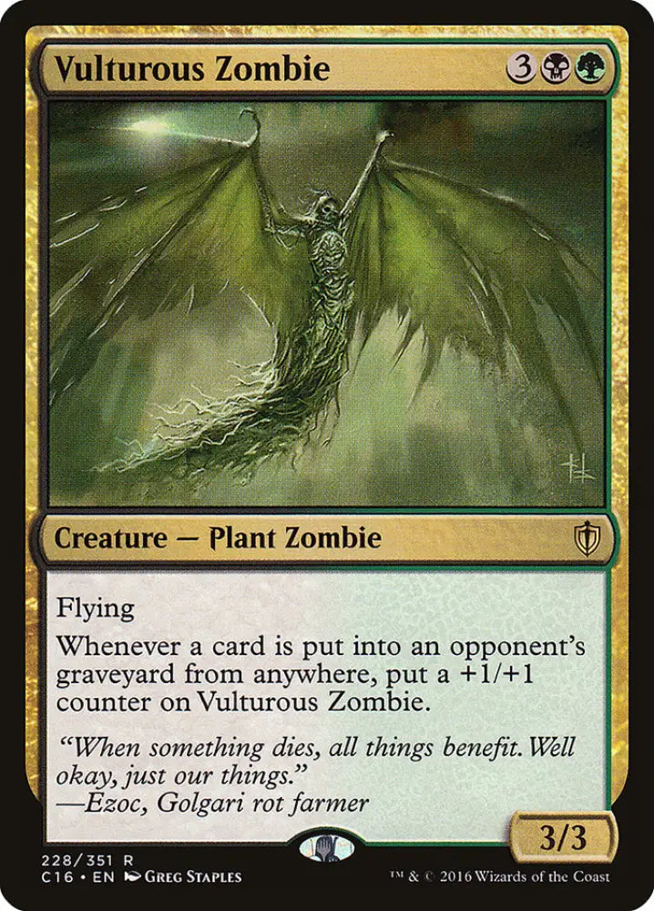 Vulturous Zombie [Commander 2016] - MTG Single