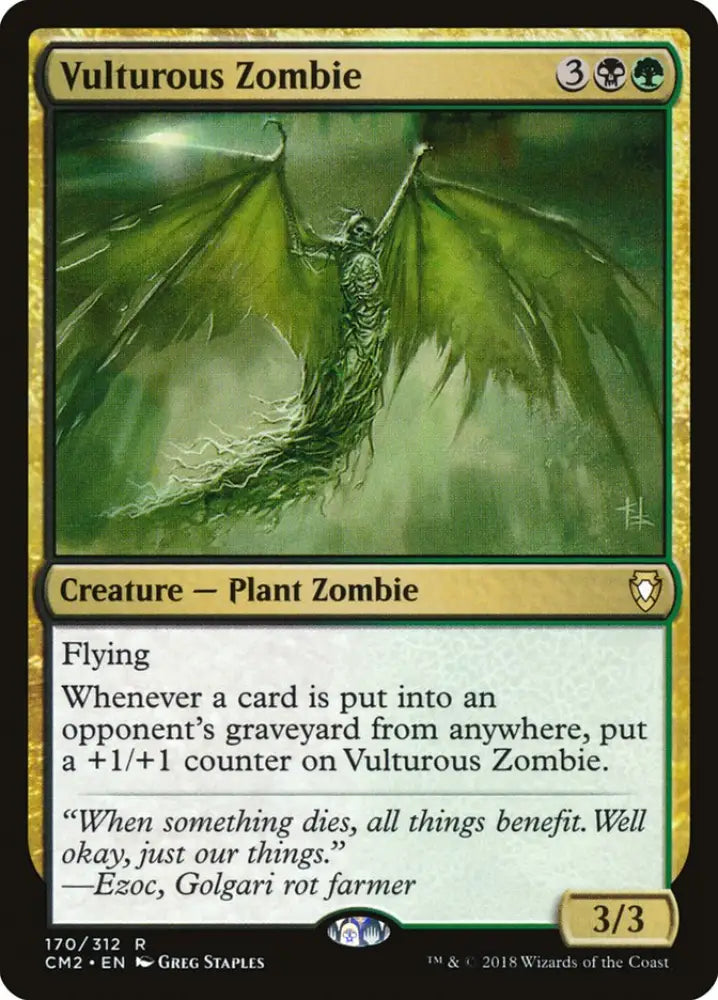 Vulturous Zombie [Commander Anthology Volume II] - MTG Single
