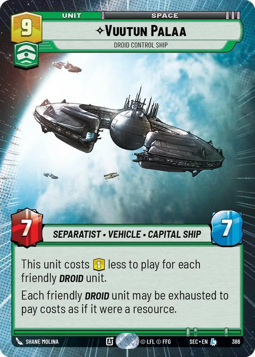 Vuutun Palaa - Droid Control Ship (Hyperspace) (386) [Secrets of Power]