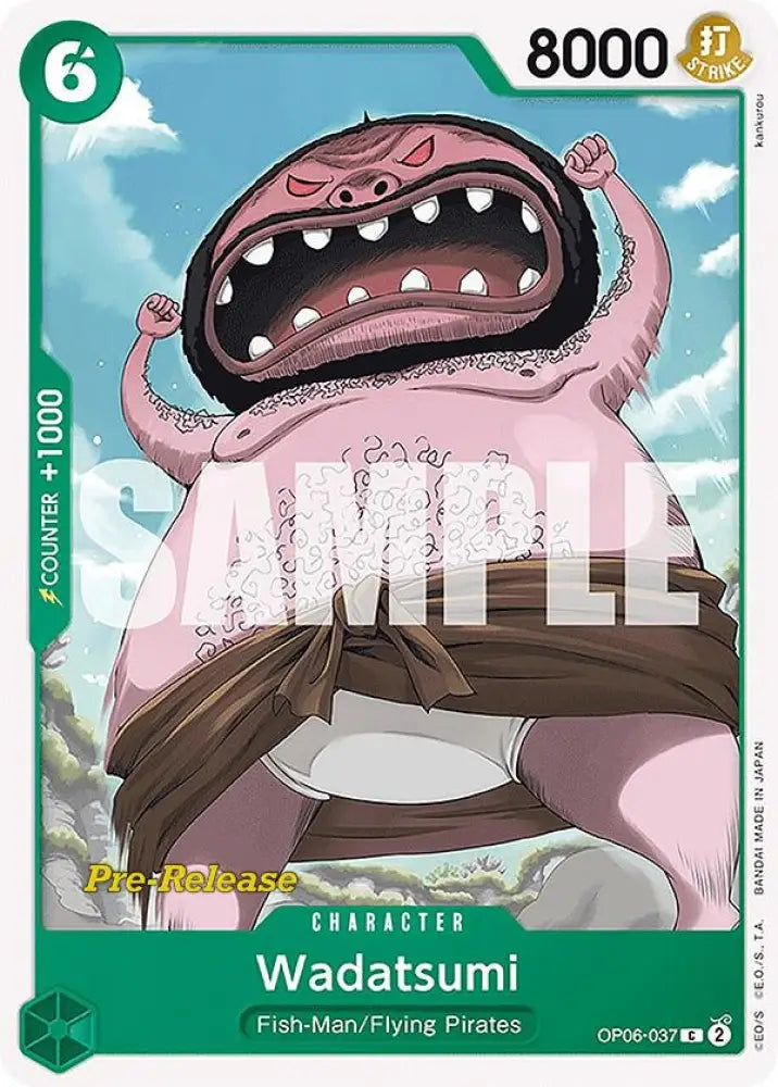 Wadatsumi (OP06-037) [Wings of the Captain Pre-Release Cards]