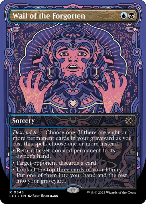Wail of the Forgotten (Borderless) [The Lost Caverns of Ixalan] - MTG Single