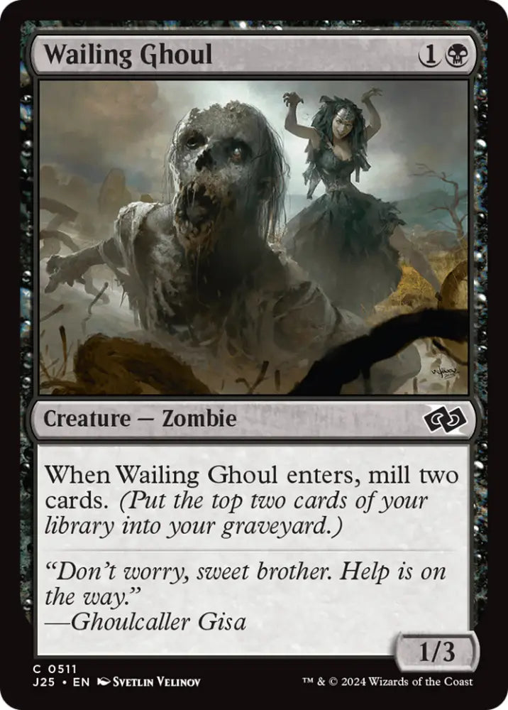 Wailing Ghoul [Foundations Jumpstart] - MTG Single
