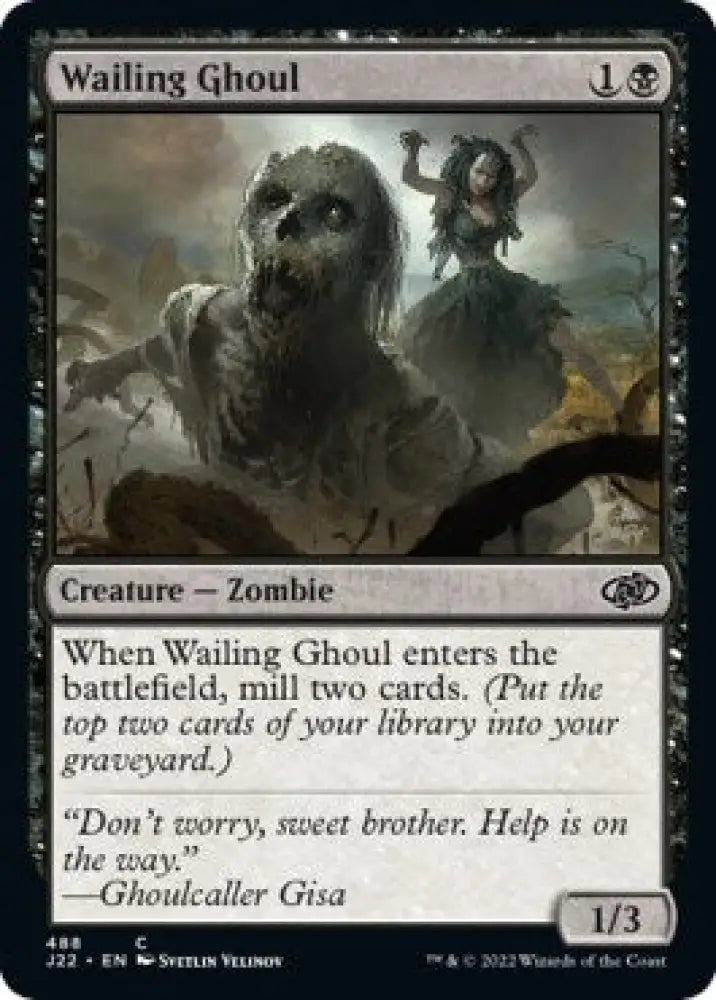 Wailing Ghoul [Jumpstart 2022] - MTG Single