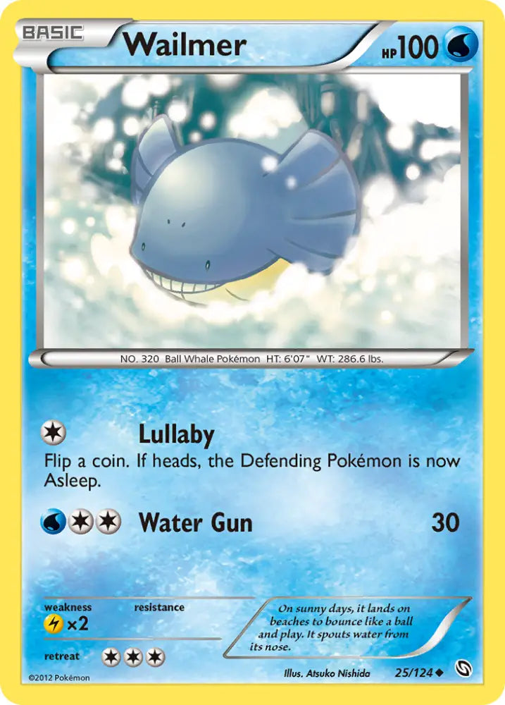Wailmer (25/124) [Black & White: Dragons Exalted] - Pokemon Single