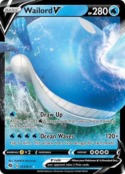 Wailord V (013/073) [Sword & Shield: Champion’s Path] - Pokemon Single