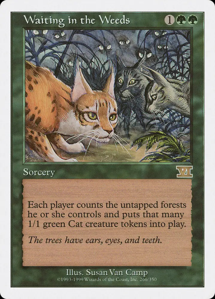 Waiting in the Weeds [Classic Sixth Edition] - MTG Single