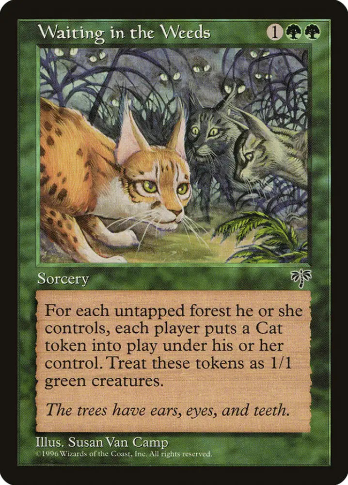 Waiting in the Weeds [Mirage] - MTG Single