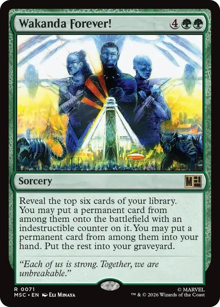 Wakanda Forever! (71) [Marvel Super Heroes Commander]
