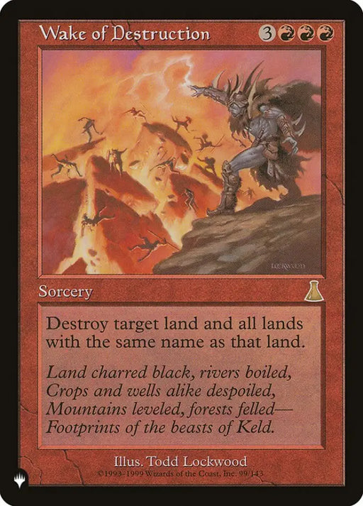 Wake of Destruction [The List] - MTG Single