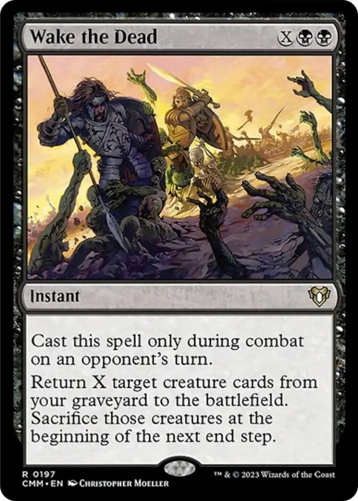 Wake the Dead [Commander Masters] - MTG Single