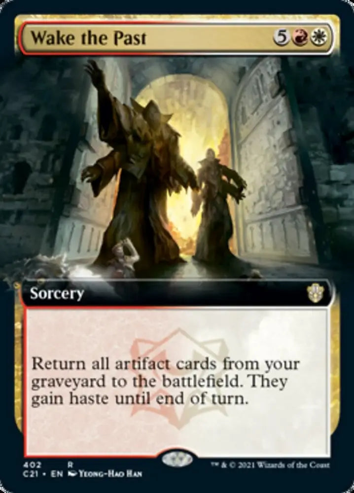 Wake the Past (Extended Art) [Commander 2021] - MTG Single