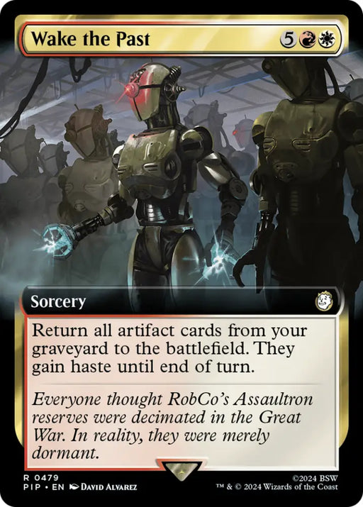Wake the Past (Extended Art) [Fallout] - MTG Single