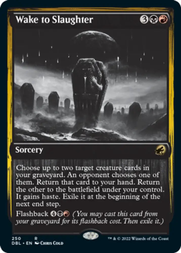 Wake to Slaughter [Innistrad: Double Feature] - MTG Single