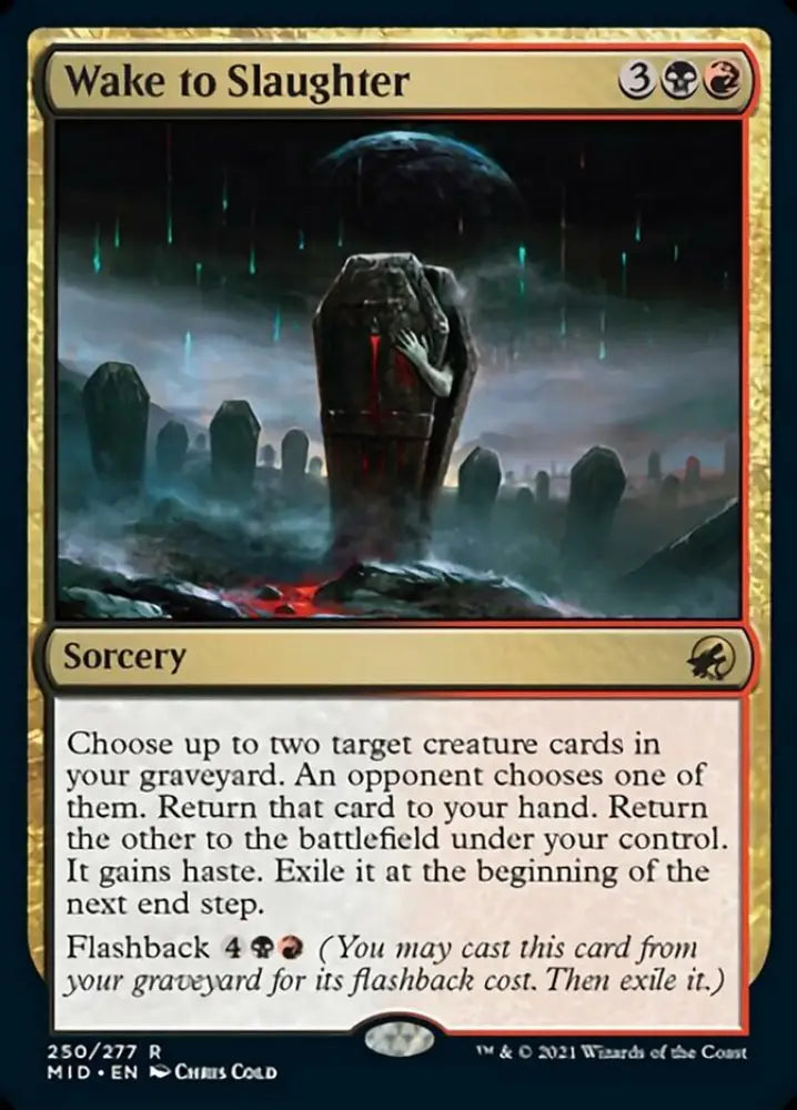 Wake to Slaughter [Innistrad: Midnight Hunt] - MTG Single