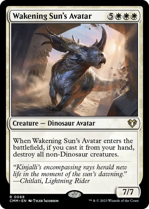 Wakening Sun’s Avatar [Commander Masters] - MTG Single