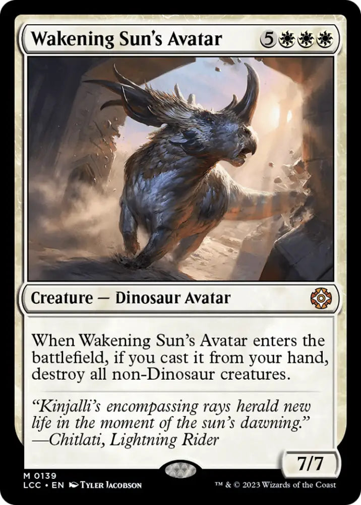 Wakening Sun’s Avatar [The Lost Caverns of Ixalan Commander] - MTG Single