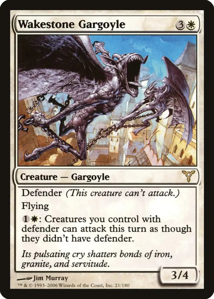Wakestone Gargoyle [Dissension] - MTG Single