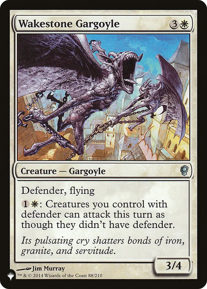 Wakestone Gargoyle [The List] - MTG Single
