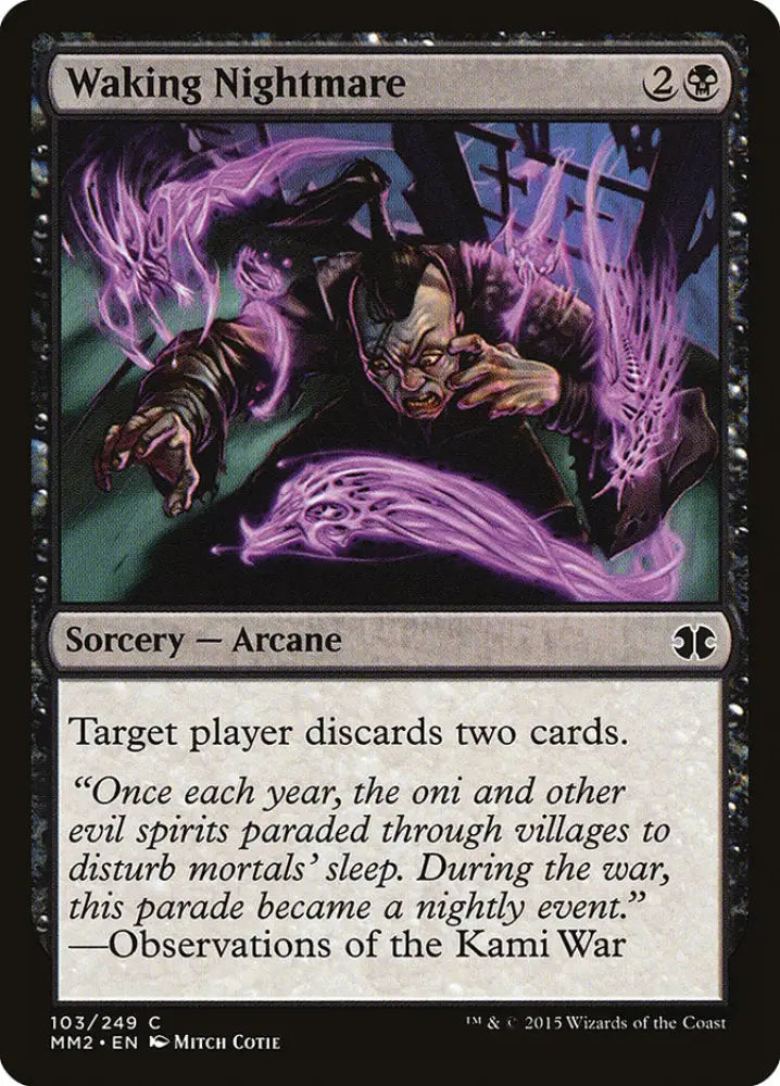 Waking Nightmare [Modern Masters 2015] - MTG Single