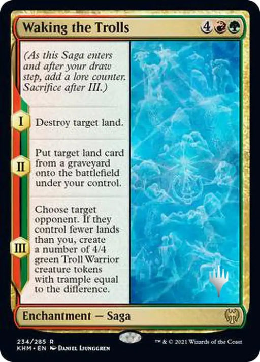 Waking the Trolls (Promo Pack) [Kaldheim Promos] - MTG Single
