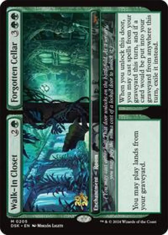 Walk-In Closet // Forgotten Cellar (205) [Prerelease Cards]
