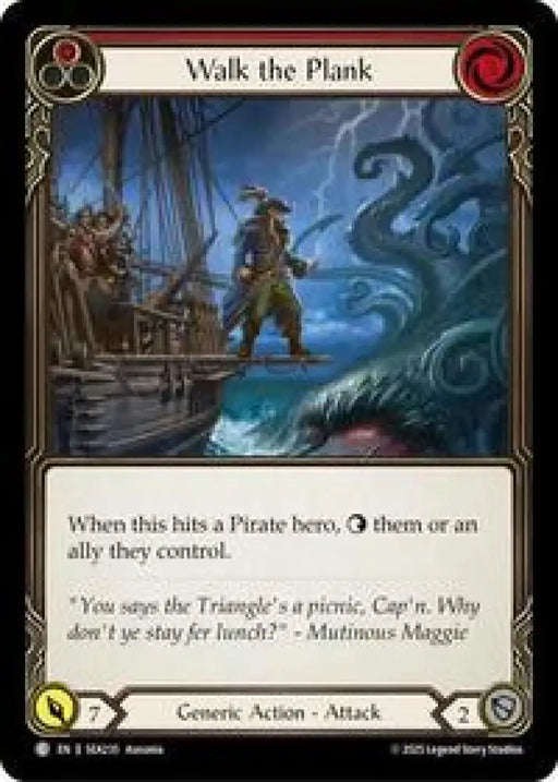 Walk the Plank (Red) (SEA235) [High Seas]
