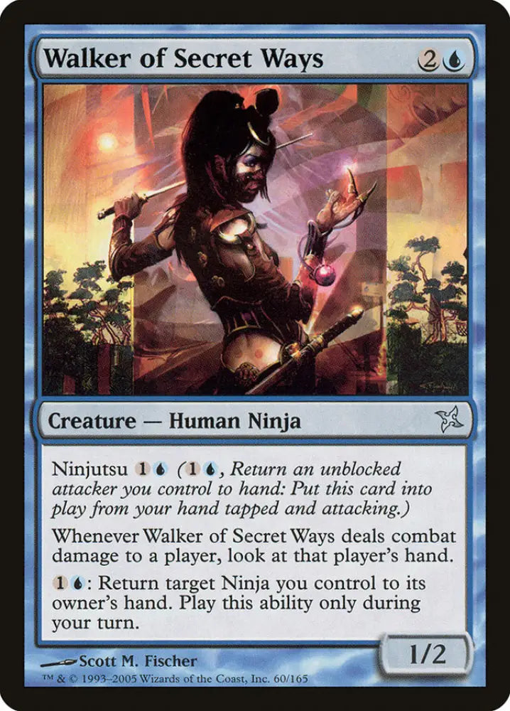 Walker of Secret Ways [Betrayers of Kamigawa] - MTG Single