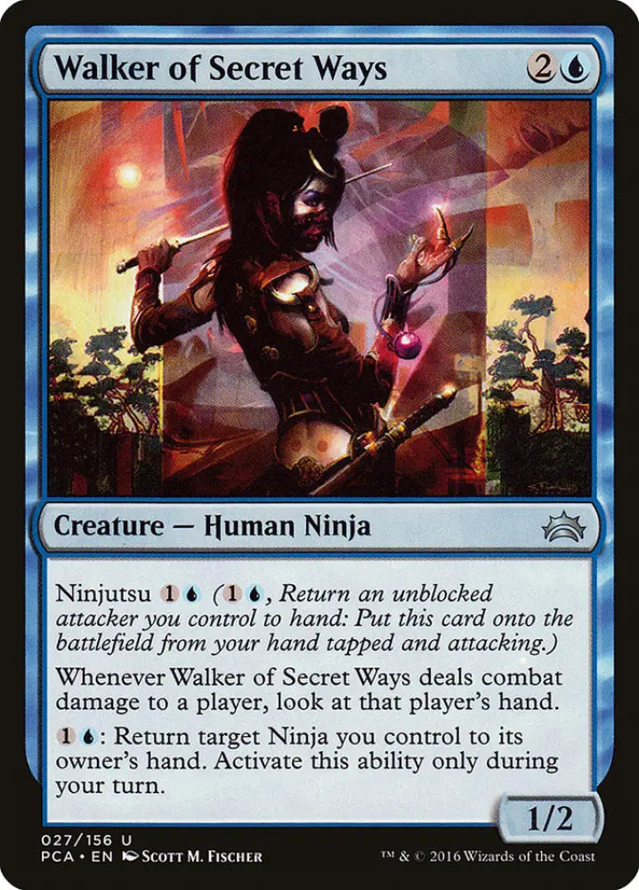 Walker of Secret Ways [Planechase Anthology] - MTG Single